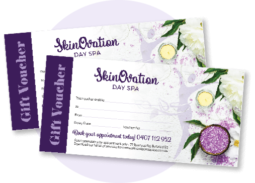 Skinovation Day Spa now has Gift Vouchers